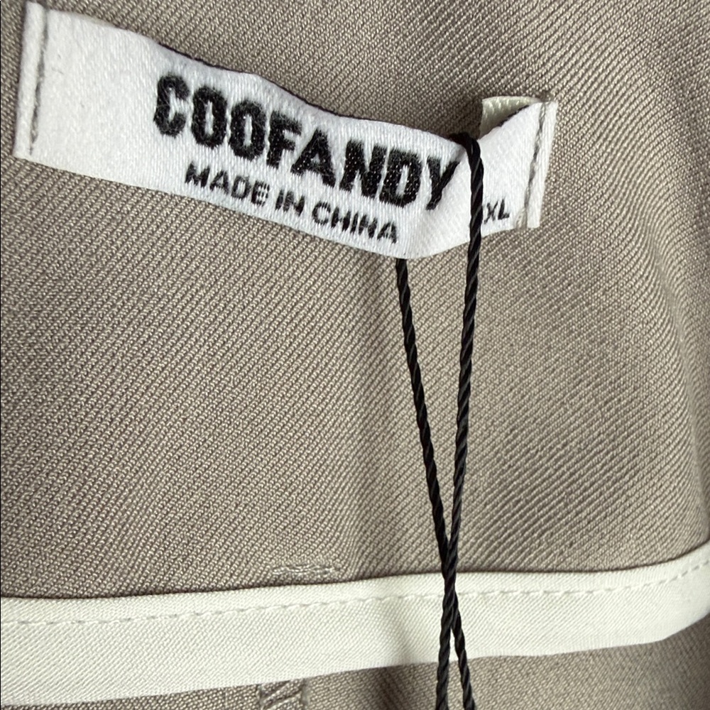 Coofandy Light Gray Jacket and pant suit.along with a brand new Maxi dress sz XL